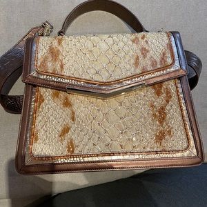 Brahmin Gabriella in Honey Carlisle Bag
